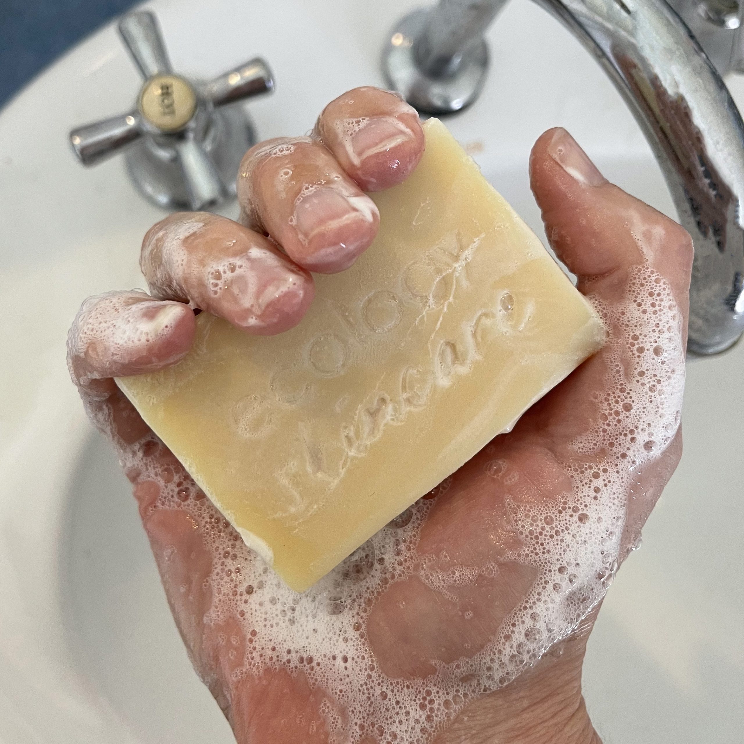 Goat’s Milk Soap – ‘Naked’ Lard – 110g - Image 2